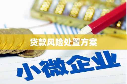 监利贷款风险处置方案