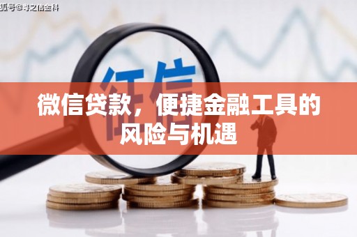 监利微信贷款，便捷金融工具的风险与机遇