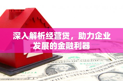 监利深入解析经营贷，助力企业发展的金融利器