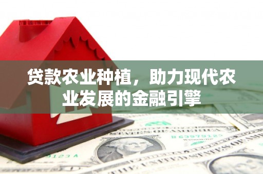 监利贷款农业种植，助力现代农业发展的金融引擎