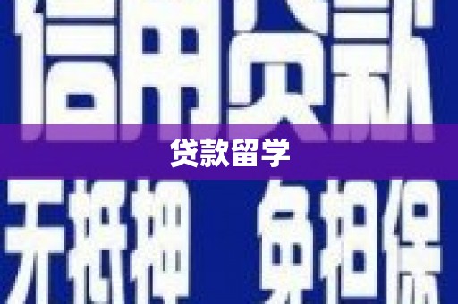 监利贷款留学