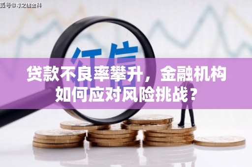 监利贷款不良率攀升，金融机构如何应对风险挑战？